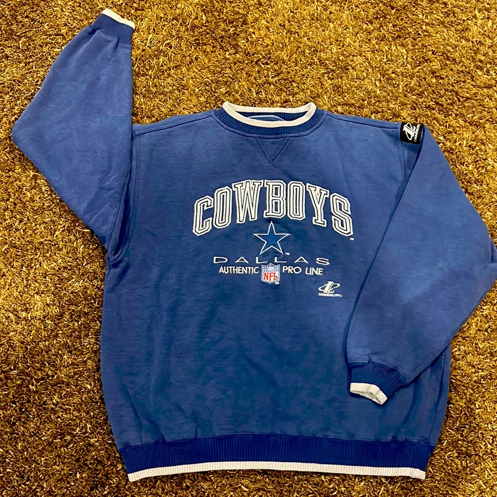 Dallas Cowboys authentic pro line, NFL sweatshirt